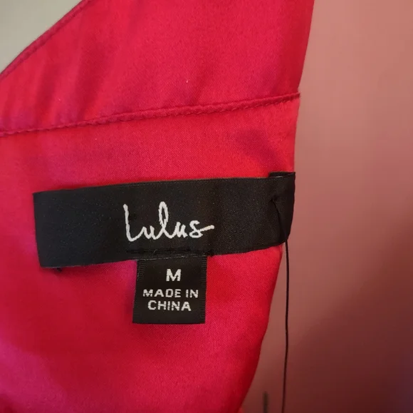 Lulu's Romance That Wows Magenta Floral Print Organza Maxi Dress - Picture 12 of 14